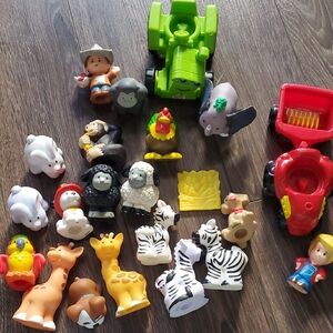 Animal Lot Of Little People